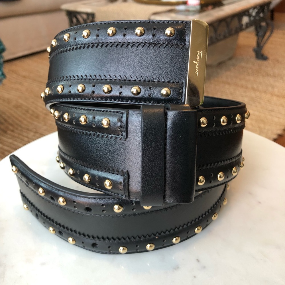 Salvatore Ferragamo leather belt